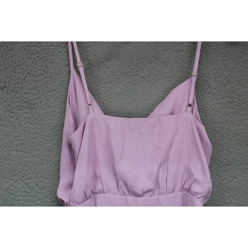 Le Lis Collection Anthropologie Purple Silky Mini Dress-Size Small